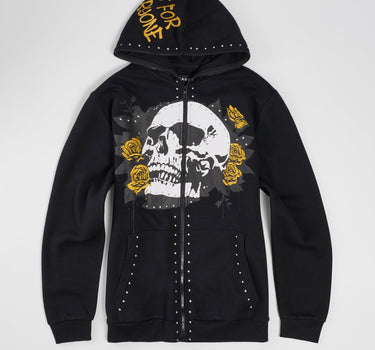 Grind Over Glory Full Zip Hoodie - Black