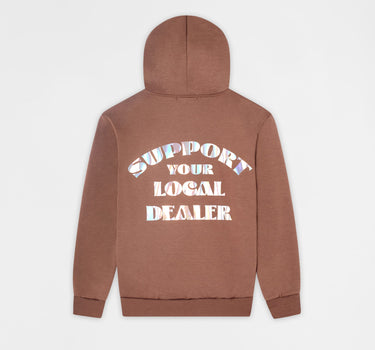 Support Local Graphic Long Sleeve - Brown