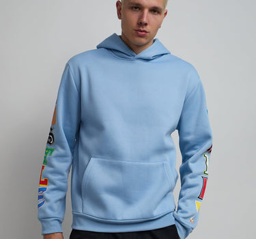 Hustle Daily Hoodie - Light Blue