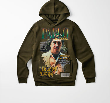 Pablo Cover Hoodie - Olive Green