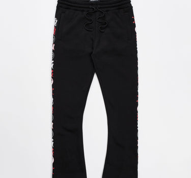 Heartless Flare Fleece Pant - Black