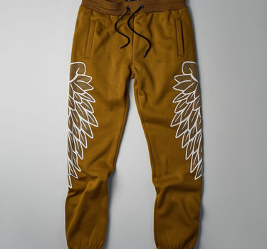 Kids Fly Higher Flare Fleece Pants - Olive Green