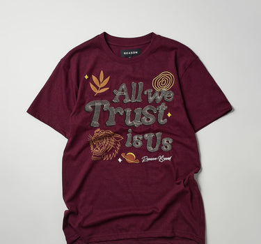 Kids Trust Short Sleeve Tee - Brown