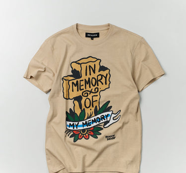 In Memory Of Short Sleeve Tee - Sand