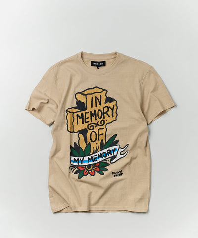 In Memory Of Short Sleeve Tee - Sand