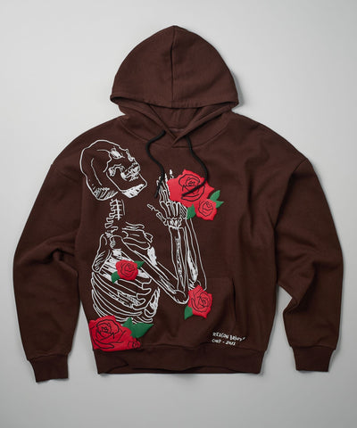 No Love Lost Hoodie - Brown