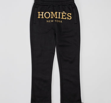 Kids Mini Homies Fleece Pants - Black