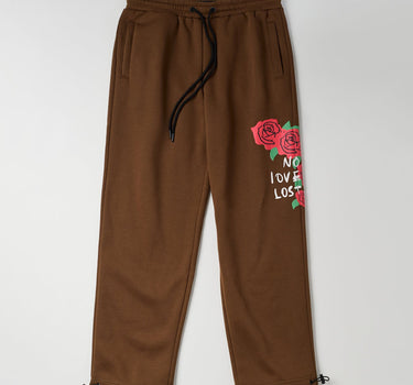 No Love Lost Joggers - Brown