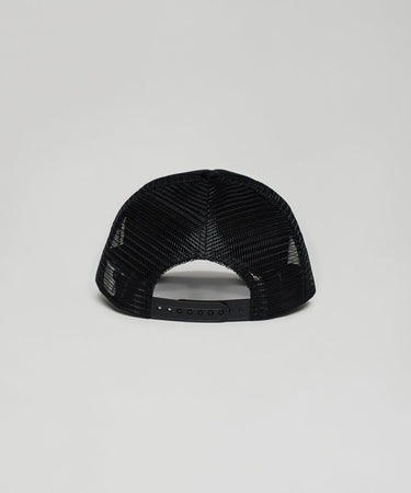 Given Print Trucker Hat - Black