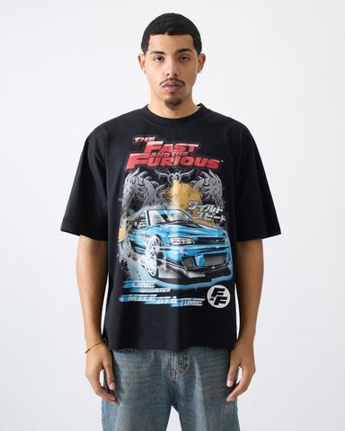 Fast & Furious One Quarter Mile Short Sleeve Tee - Black