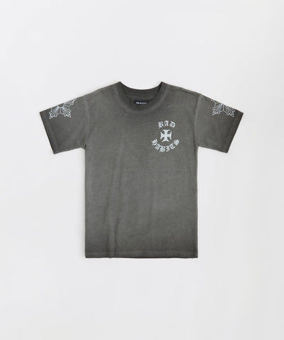 Bad Habits Short Sleeve Tee - Washed Black