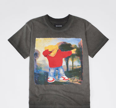 Must Teddy Dab Short Sleeve Tee - Grey