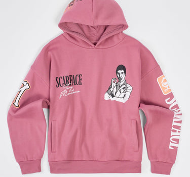 Scarface Muted Hoodie - Mauve