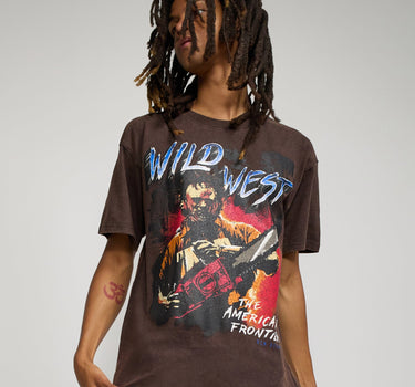 Wild West Short Sleeve Tee - Brown