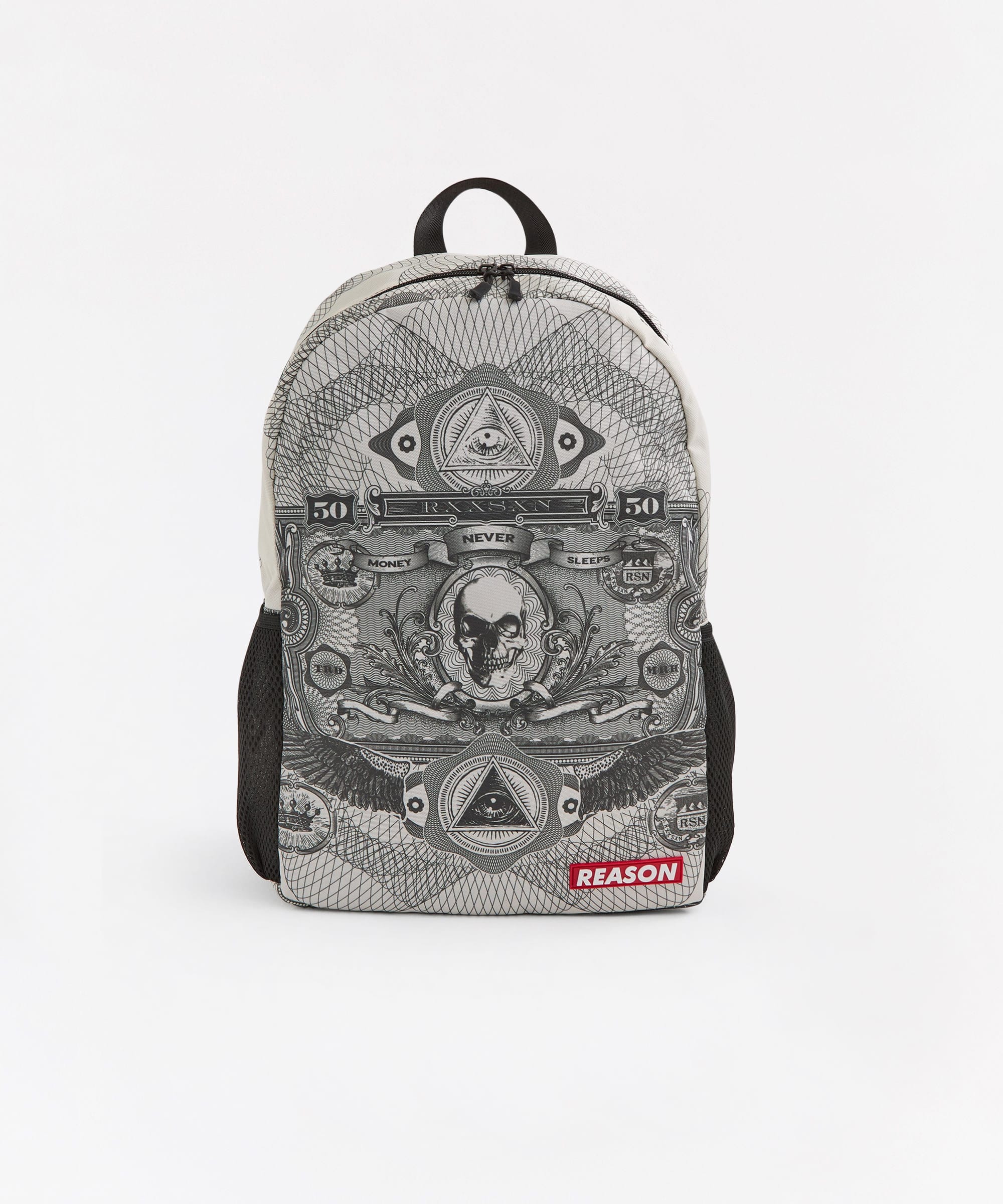 Reason Backpack Currency Backpack - Grey – Reason Clothing