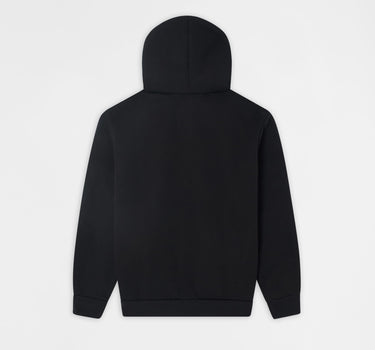 Half Baked Just Weed Fleece Graphic Long Sleeve Hoodie - Black