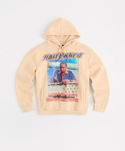 Half Baked Just Weed Hoodie - Khaki