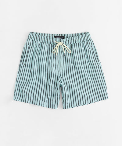 Jacquard Knit Short - Light Blue