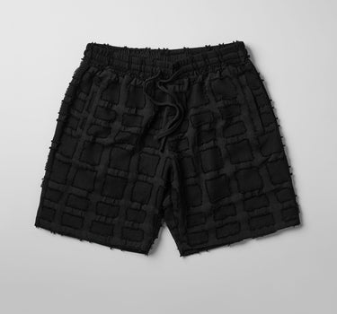 Textured Short - Black