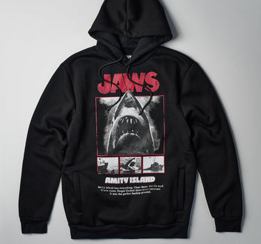 Jaws Amity Island Hoodie - Black