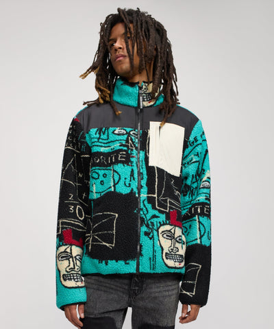 Basquiat Sherpa Fleece Jacket