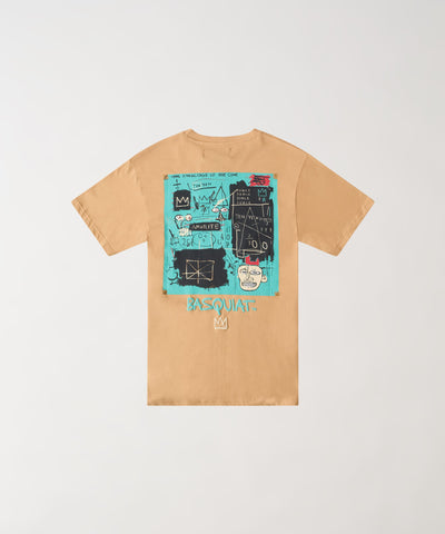 Basquiat Equals Pi Short Sleeve Tee - Khaki