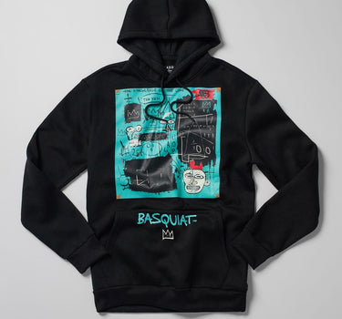 Basquiat Equals Pi Hoodie - Black