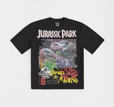 Jurassic Park Unkind To Mankind Short Sleeve Tee - Black