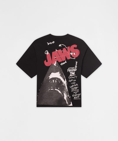 Jaws Feeding Time Short Sleeve Tee - Black