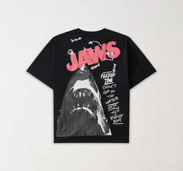 Jaws Feeding Time Short Sleeve Tee - Black