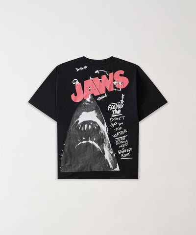 Jaws Feeding Time Short Sleeve Tee - Black