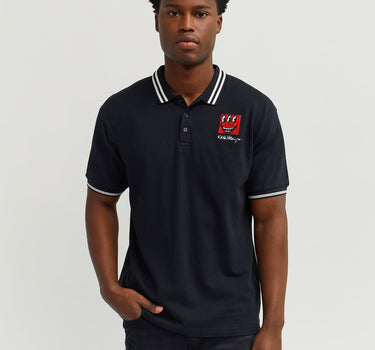 Keith Haring Happy Face Polo - Black