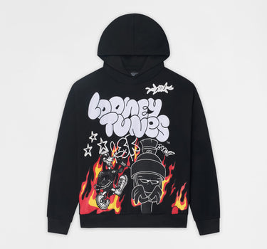 Looney Tunes Graphic Hoodie - Black