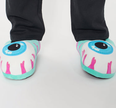 Keep Watch Slippers - Aqua