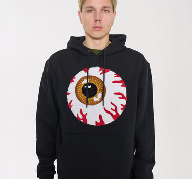 Mishka Jumbo Keep Watch Chenille Patched Hoodie - Black