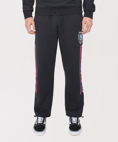 Mishka Death Adders Straight Fit Sweatpants - Black