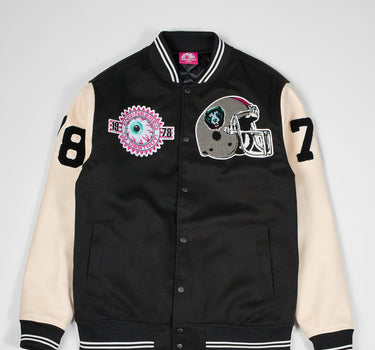 Mishka Death Adders Varsity Jacket - Black