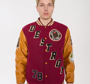 Mishka Destroy Varsity Jacket