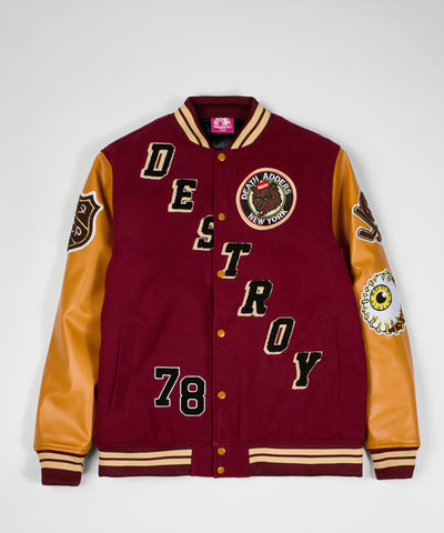 Mishka Destroy Varsity Jacket