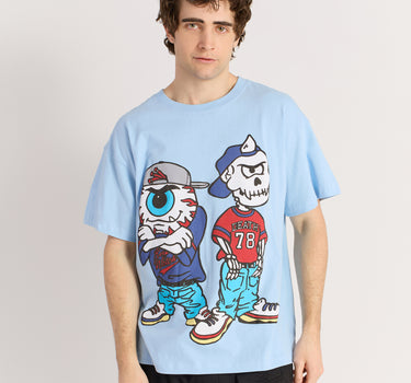 Mishka Nineties Short Sleeve Tee - Light Blue