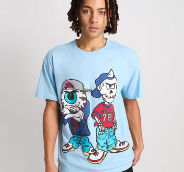 Mishka Nineties Short Sleeve Tee - Light Blue