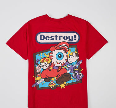 CADs Mishka Destroy Short Sleeve Tee - Red