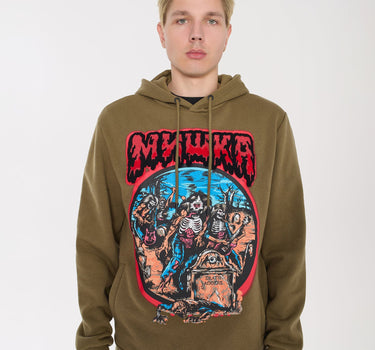 Mishka Band Hoodie - Olive Green