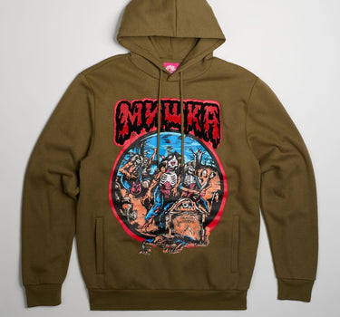 Mishka Band Hoodie - Olive Green