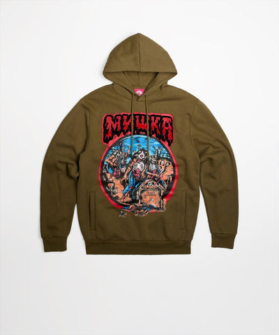 Mishka Band Hoodie - Olive Green