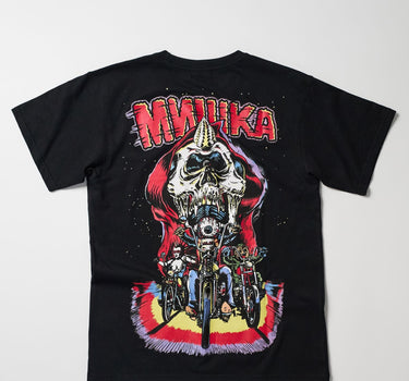 Mishka Logo Keep Watch Short Sleeve Tee - Black