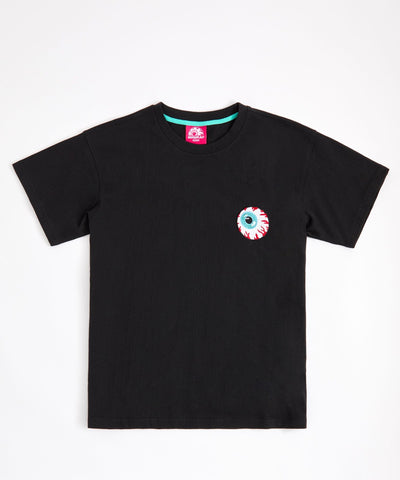 Mishka Eyeball Logo Keep Watch Short Sleeve Tee - Black