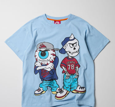 Mishka Nineties Short Sleeve Tee - Light Blue