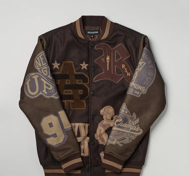 Champions Varsity Jacket - Brown