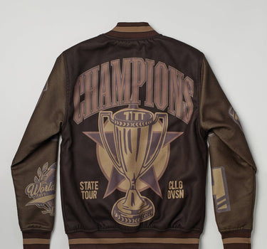 Champions Varsity Jacket - Brown